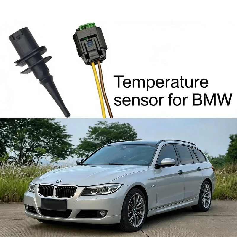 OEM Replacement Ambient Air Temperature Sensor With Plug For BMW 1 6 7 Series E39 E46 X3 X5 X6 Z4 Z8 MINI R50 R53 R56 R55