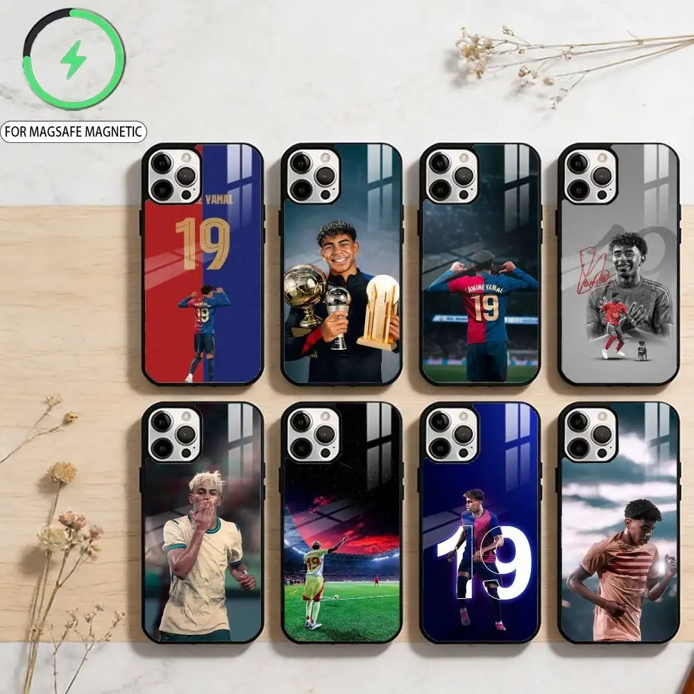 L-Lamine Y-Yamal 19 Phone Case For iPhone17,16,15,14,13,12,11 Plus,Pro Max Magnetic For Magsafe Wireless Charging
L-Lamine Y-Yamal 19 Phone Case For iPhone17,16,15,14,13,12,11 Plus,Pro Max Magnetic For Magsafe Wireless Charging