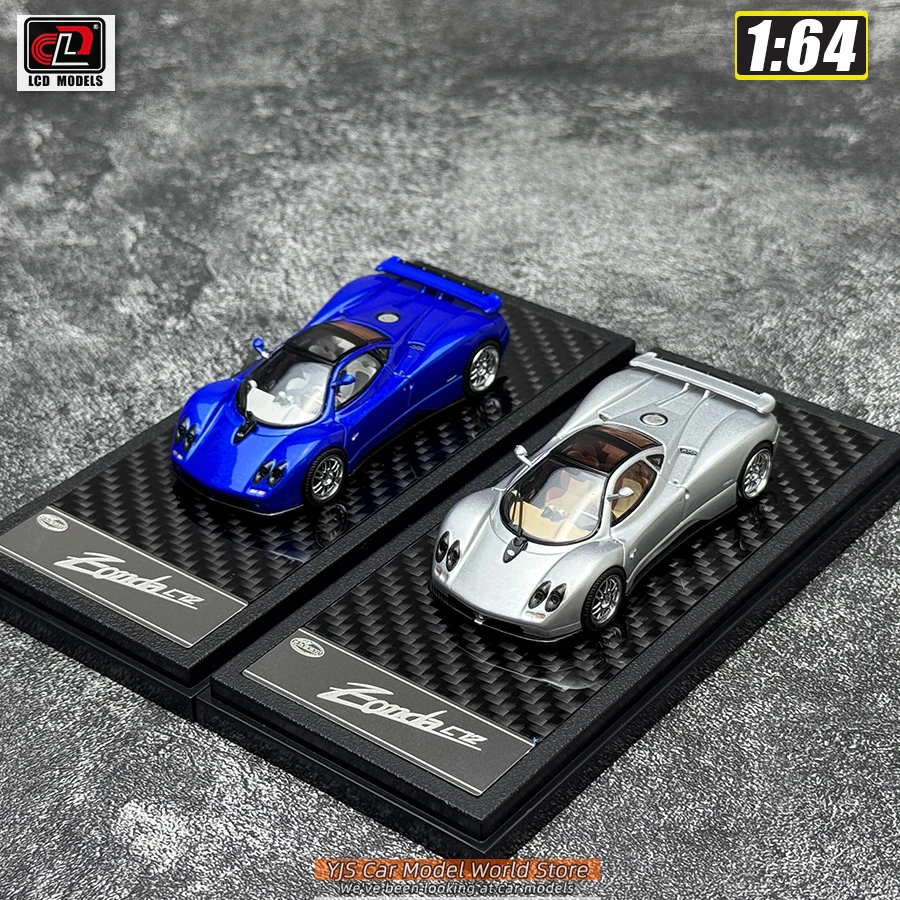 LCD diecast model 1:64 Pagani Zonda C12 car model static display piece holiday gift collection
LCD diecast model 1:64 Pagani Zonda C12 car model static display piece holiday gift collection
