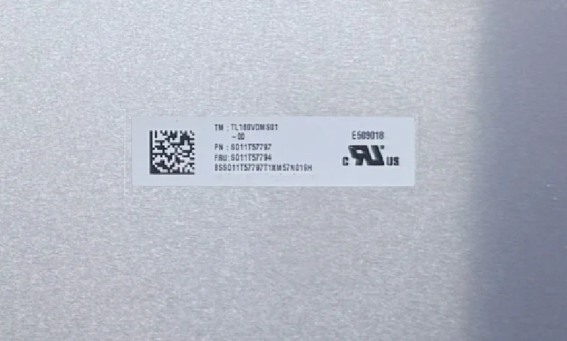 TL160VDMS01-00 TL160VDMS01 16.0'' Laptop LCD Screen Display Panel Matrix Replacement
TL160VDMS01-00 TL160VDMS01 16.0'' Laptop LCD Screen Display Panel Matrix Replacement