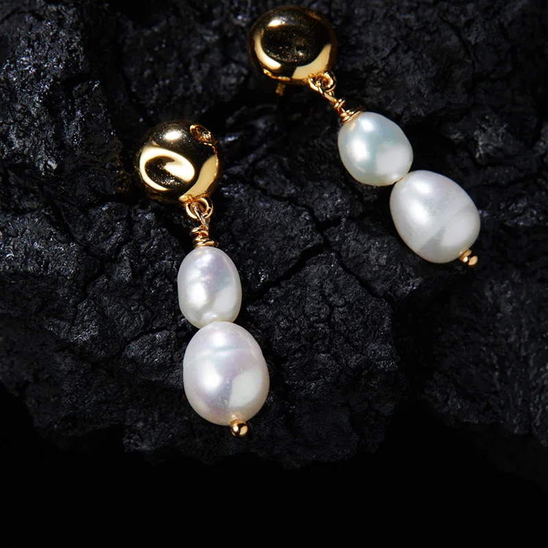 Корейский стиль TrendyS925Всеребряные серьги-гвоздики с натуральным пресноводным жемчугом для женщин Элегантные серьги оптом
Корейский стиль TrendyS925Всеребряные серьги-гвоздики с натуральным пресноводным жемчугом для женщин Элегантные серьги оптом