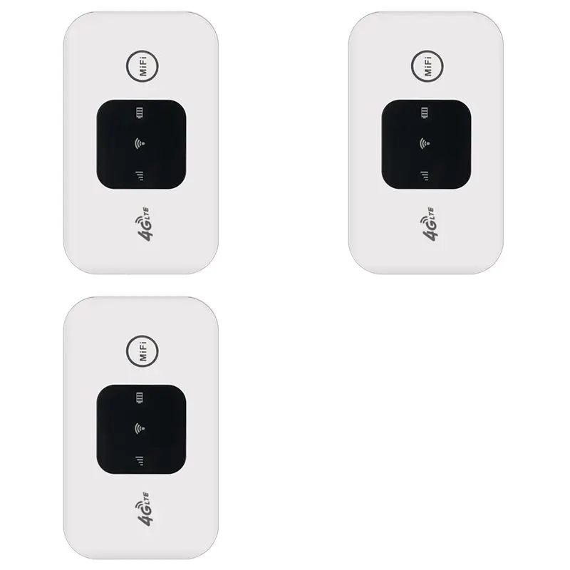 3X 4G Wireless Wifi Router Mifi 150Mbps Wifi Modem Car Mobile Wifi Wireless Hotspot Support 10 Users With Sim Card Slot-ABIU