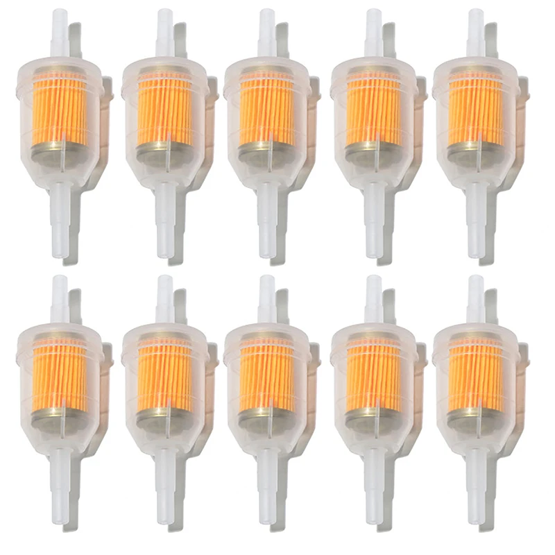 1PC Universal Inline Gas Fuel Filter for Small Engine Lawn Mower Motorcycle Car - 6MM-8MM Diameter Oil Filter Pipe Accessory
1PC Universal Inline Gas Fuel Filter for Small Engine Lawn Mower Motorcycle Car - 6MM-8MM Diameter Oil Filter Pipe Accessory