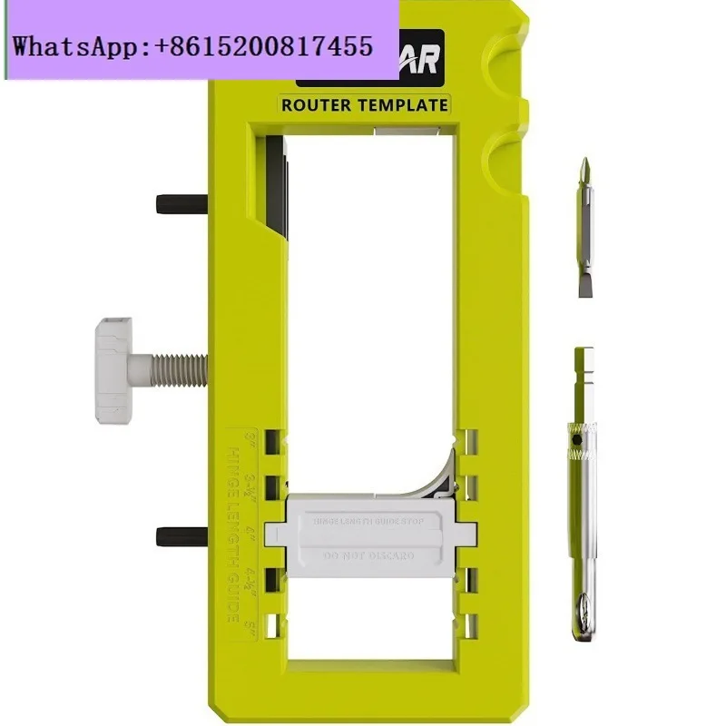 5pcs Hinged Door Lock Hole Locator Door Hinge Mounting Kit/Mortiser Template
5pcs Hinged Door Lock Hole Locator Door Hinge Mounting Kit/Mortiser Template