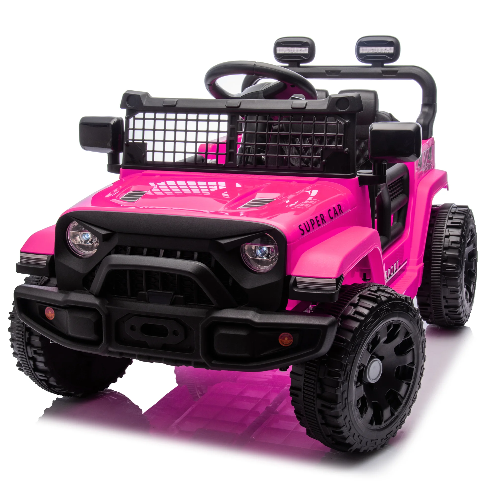 Kids Electric Ride On Toy 24V Car with Bluetooth Remote Control Suspension Music LED Lights Outdoor Play Safety Belt Safe Play
Kids Electric Ride On Toy 24V Car with Bluetooth Remote Control Suspension Music LED Lights Outdoor Play Safety Belt Safe Play