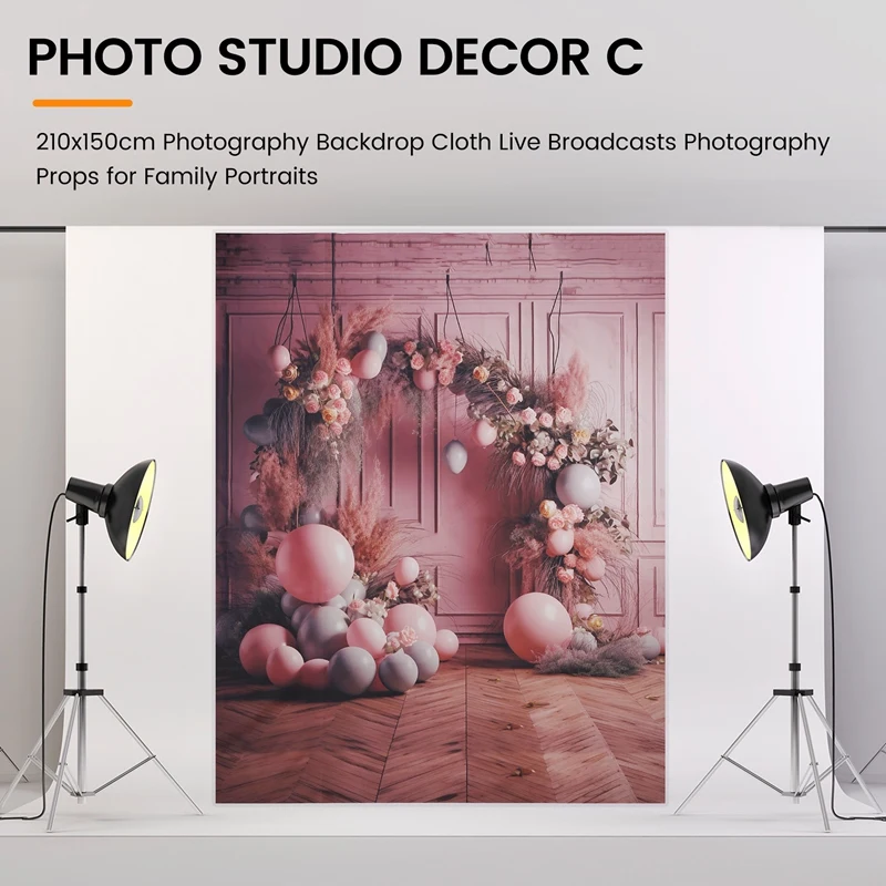 210X150cm Photography Background Cloth Live Broadcasts Photography Props For Family Portraits, Photo Studio Decor C
210X150cm Photography Background Cloth Live Broadcasts Photography Props For Family Portraits, Photo Studio Decor C