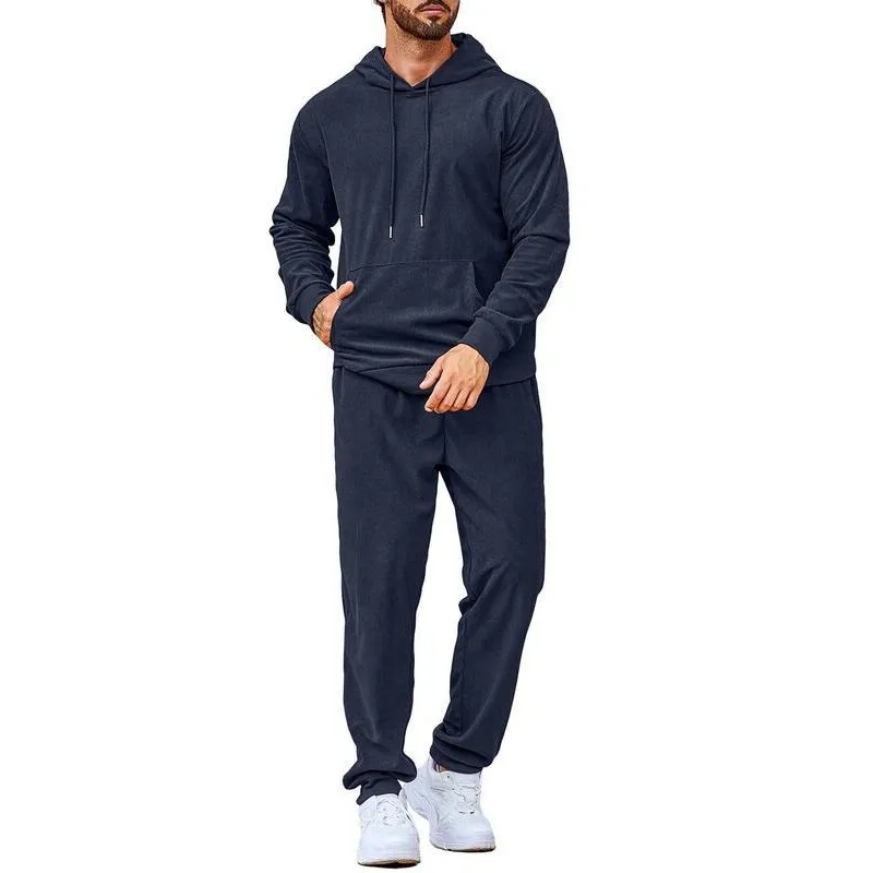 Men's Hooded Sweatshirt Set Casual Sportswear Comfortable Seven Sleeve Length Four Seasons Suitable for Outdoor Activities
Men's Hooded Sweatshirt Set Casual Sportswear Comfortable Seven Sleeve Length Four Seasons Suitable for Outdoor Activities