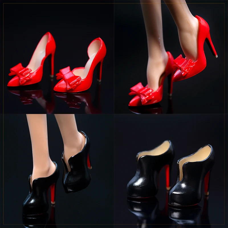 MENGF New Doll High Heels Shoes Sandals Gold Black Red White Silver Shoes For FR IT 1/6 Doll Body Noble Doll Colorful Decors
MENGF New Doll High Heels Shoes Sandals Gold Black Red White Silver Shoes For FR IT 1/6 Doll Body Noble Doll Colorful Decors
