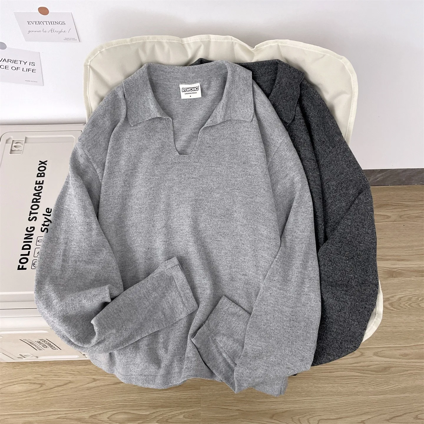 American Lazy V-Ne Knitted Sweater Men's Korean Sle High-End Feeling Cool Base irt Old Money Sle Upper Body
American Lazy V-Ne Knitted Sweater Men's Korean Sle High-End Feeling Cool Base irt Old Money Sle Upper Body