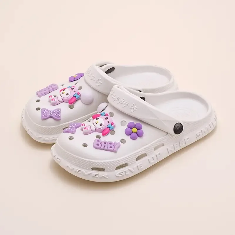 Cartoon StellaLou Cute Hole Shoes Women's New Slippers Summer Outerwear Boys and Girls Parent Child Beach Sandals
Cartoon StellaLou Cute Hole Shoes Women's New Slippers Summer Outerwear Boys and Girls Parent Child Beach Sandals