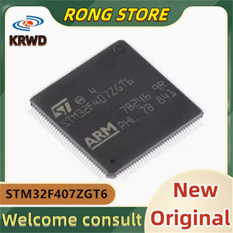 3 шт. STM32F407ZGT6 новый и оригинальный чип IC STM32F407 LQFP-144 ARM Cortex-M4 32-битный MCU
3 шт. STM32F407ZGT6 новый и оригинальный чип IC STM32F407 LQFP-144 ARM Cortex-M4 32-битный MCU