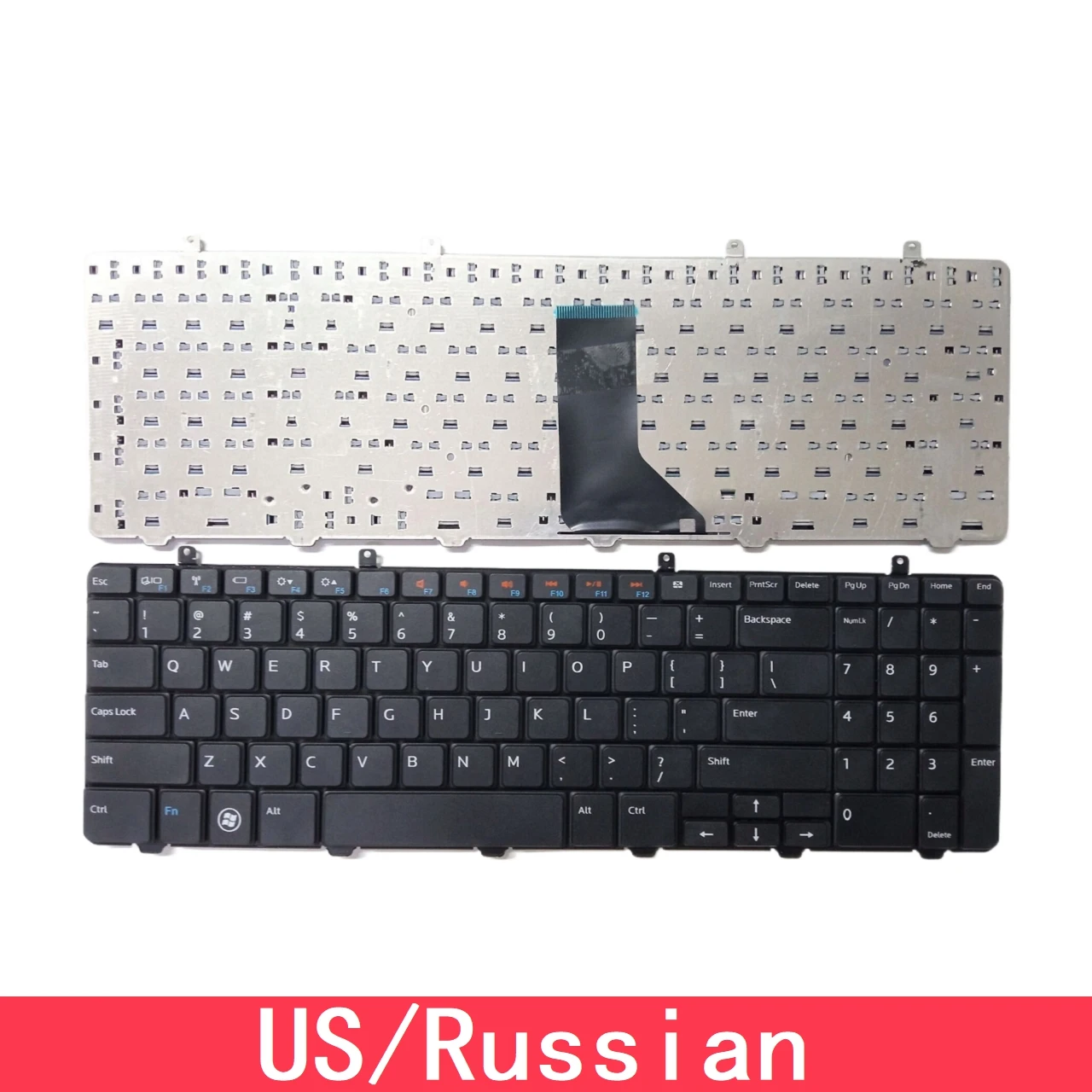 For Dell Inspiron 1564 I1564 1564D P08F Laptop Keyboard Replacement US Russian
For Dell Inspiron 1564 I1564 1564D P08F Laptop Keyboard Replacement US Russian