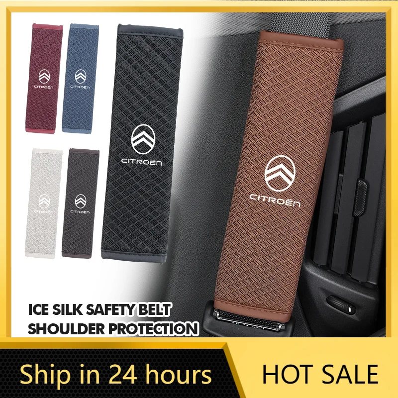 Car Sticker Ice Silk Safety Belts Shoulder Protection Car Seat Belt Cover For Citroen Jumper Celysee Cactus Picasso Aircross Sax
Car Sticker Ice Silk Safety Belts Shoulder Protection Car Seat Belt Cover For Citroen Jumper Celysee Cactus Picasso Aircross Sax