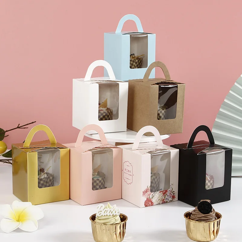 20pcs Brand New Transparent Window Portable 1 Piece Cup Cake Box Muffin Box Cup Cake Packaging Pastry Gift Box with Inner Tray
20pcs Brand New Transparent Window Portable 1 Piece Cup Cake Box Muffin Box Cup Cake Packaging Pastry Gift Box with Inner Tray
