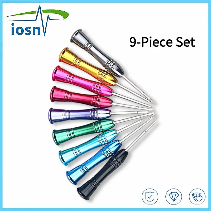 9-Piece Dental Implant Screw Driver Set Stainless Steel Micro Screwdriver for Dental Laboratory Dentist Use
9-Piece Dental Implant Screw Driver Set Stainless Steel Micro Screwdriver for Dental Laboratory Dentist Use