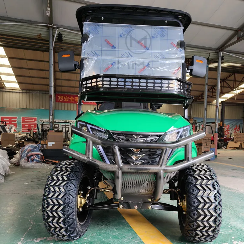Высококачественная 4+2 6-местная электрическая тележка для гольфа, автомобиль новой энергии с 48/60/72 В
Высококачественная 4+2 6-местная электрическая тележка для гольфа, автомобиль новой энергии с 48/60/72 В