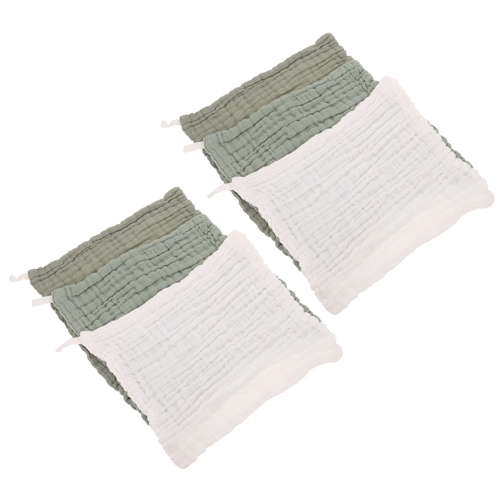 6Pcs Newborn Burp Cloths Ultra Soft Muslin Baby Burping Cloth 30x30cm Large Absorbent Shoulder Protection Burp Rags for Infants
6Pcs Newborn Burp Cloths Ultra Soft Muslin Baby Burping Cloth 30x30cm Large Absorbent Shoulder Protection Burp Rags for Infants