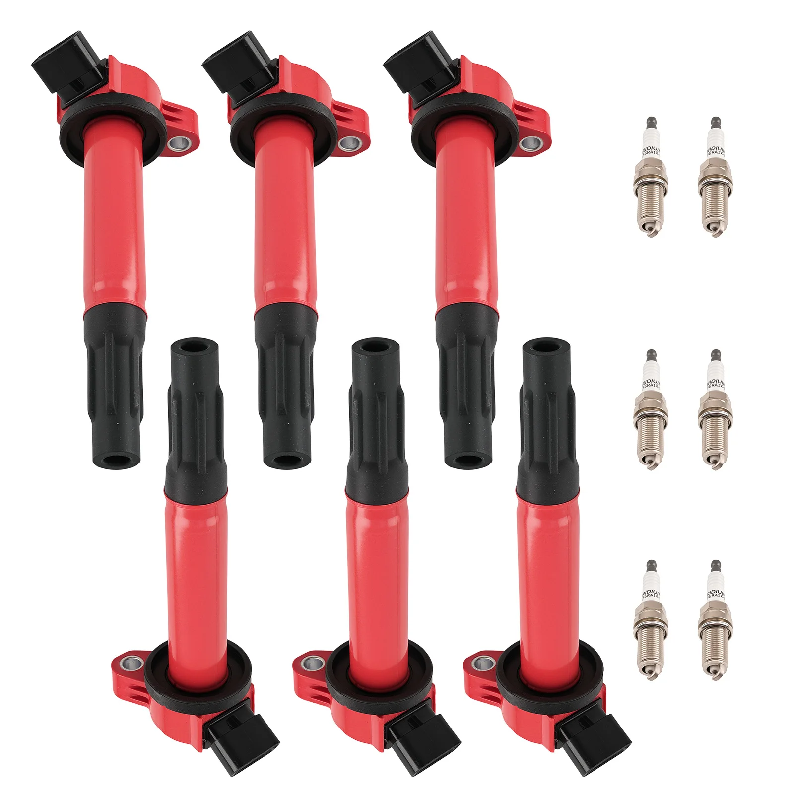Ignition Coil & Spark Plug Set 6-PC for Toyota 4Runner 4.0L V6 2013-2023
Ignition Coil & Spark Plug Set 6-PC for Toyota 4Runner 4.0L V6 2013-2023