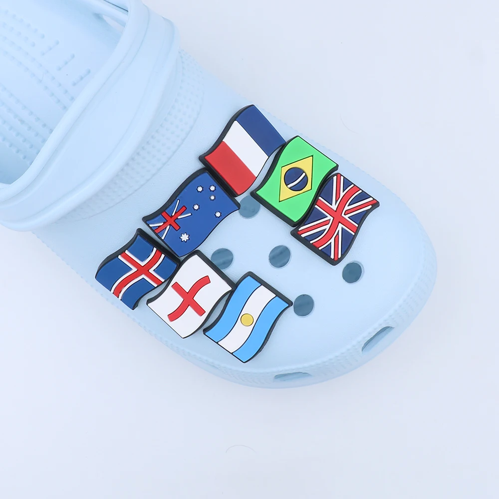 Cute Cartoon 지비츠 Shoe Decorations Charms Colorful National Flag 크로크 Shoe Accessories Pins Ornament Adult Party Gift 13 Pieces
Cute Cartoon 지비츠 Shoe Decorations Charms Colorful National Flag 크로크 Shoe Accessories Pins Ornament Adult Party Gift 13 Pieces