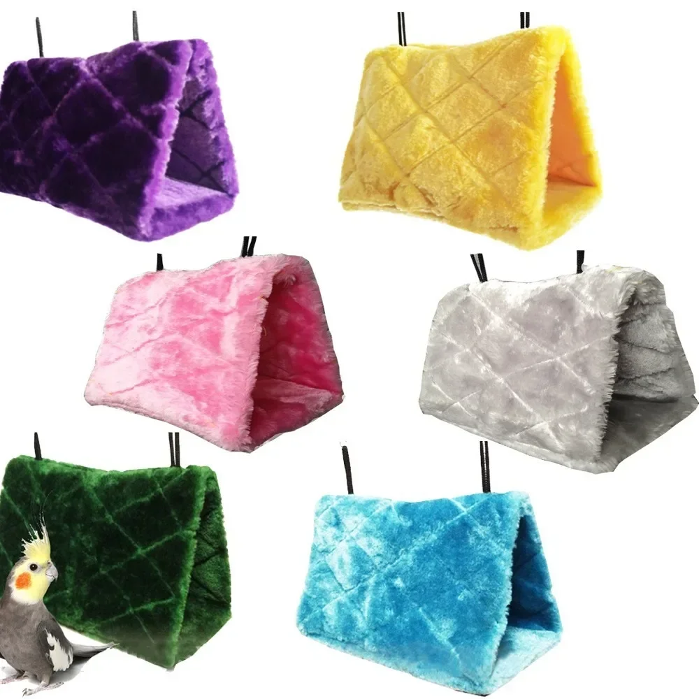 2025 News Pet Bird Parrot Cages Warm Hammock Hut Tent Fashion Bed Hanging Cave for Sleeping and Hatching Cage Decoration Pajaros
2025 News Pet Bird Parrot Cages Warm Hammock Hut Tent Fashion Bed Hanging Cave for Sleeping and Hatching Cage Decoration Pajaros