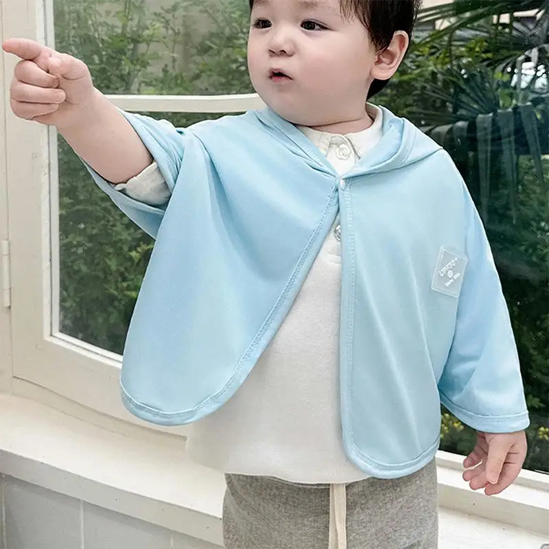 New New Summer UV-protective Ice Silk Stylish Hooded Cape For Boys And Girls Versatile Sun Protection Jacket
New New Summer UV-protective Ice Silk Stylish Hooded Cape For Boys And Girls Versatile Sun Protection Jacket
