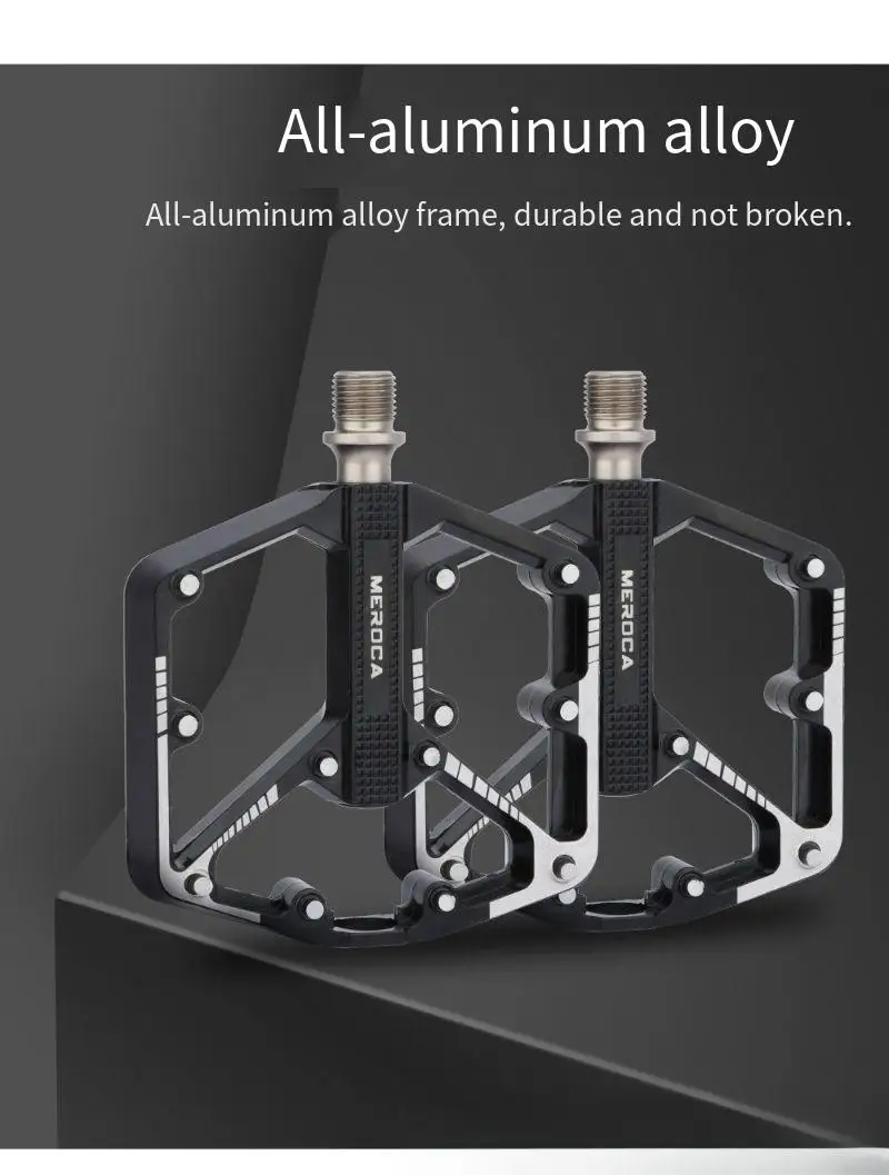 MEROCA mountain bike pedal aluminum alloy Pei Lin pedal pedal pedal bicycle accessories
MEROCA mountain bike pedal aluminum alloy Pei Lin pedal pedal pedal bicycle accessories