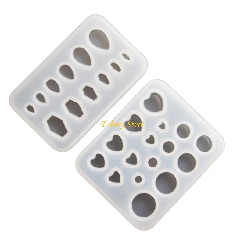 N58F 2Pcs Piercing Gothics Earrings Silicone Molds Customized Earwear Crafting Mould
N58F 2Pcs Piercing Gothics Earrings Silicone Molds Customized Earwear Crafting Mould