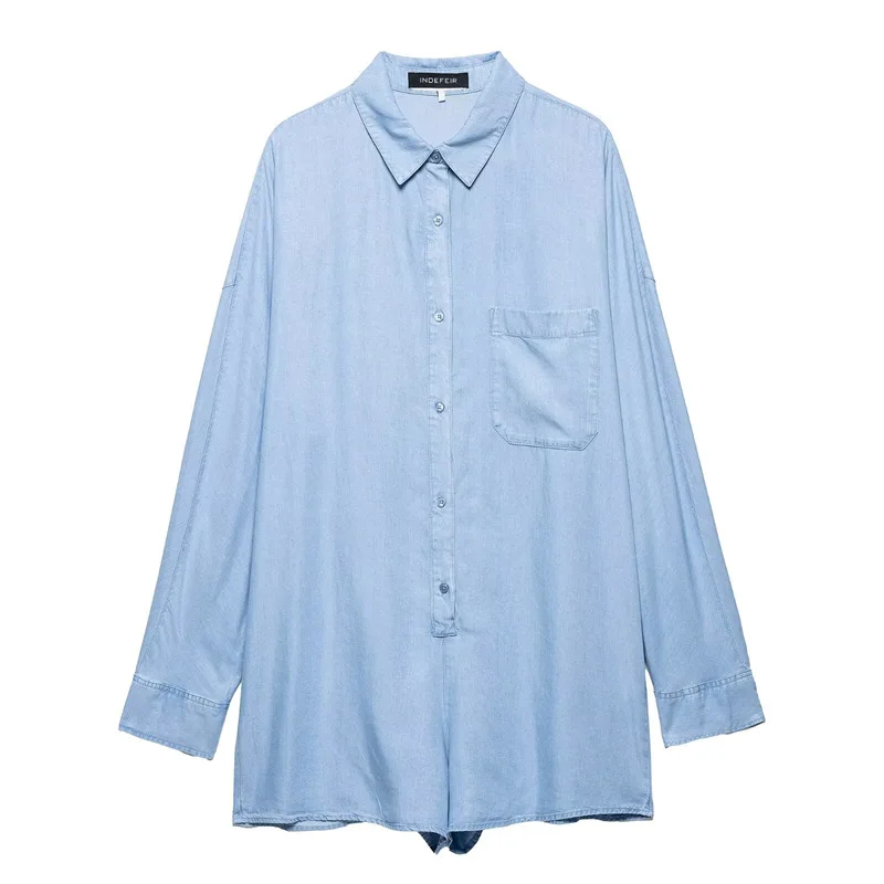 SuperAen 2025 Spring Fashion Long-sleeved Design Casual Long Sleeve Shirt for Women
SuperAen 2025 Spring Fashion Long-sleeved Design Casual Long Sleeve Shirt for Women