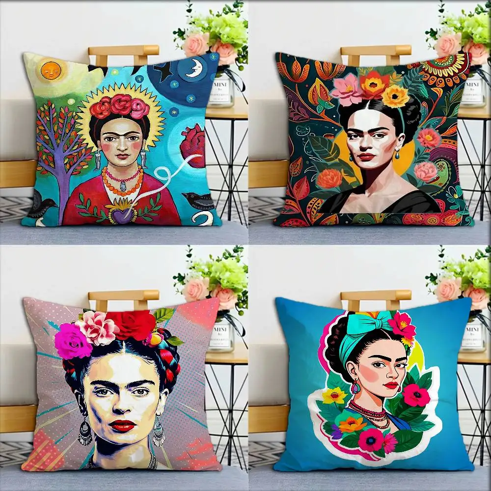 F-FridaES Design K-KahloS World Various Sizes Square Pillow Case For Car Home Bedchamber Decor
F-FridaES Design K-KahloS World Various Sizes Square Pillow Case For Car Home Bedchamber Decor