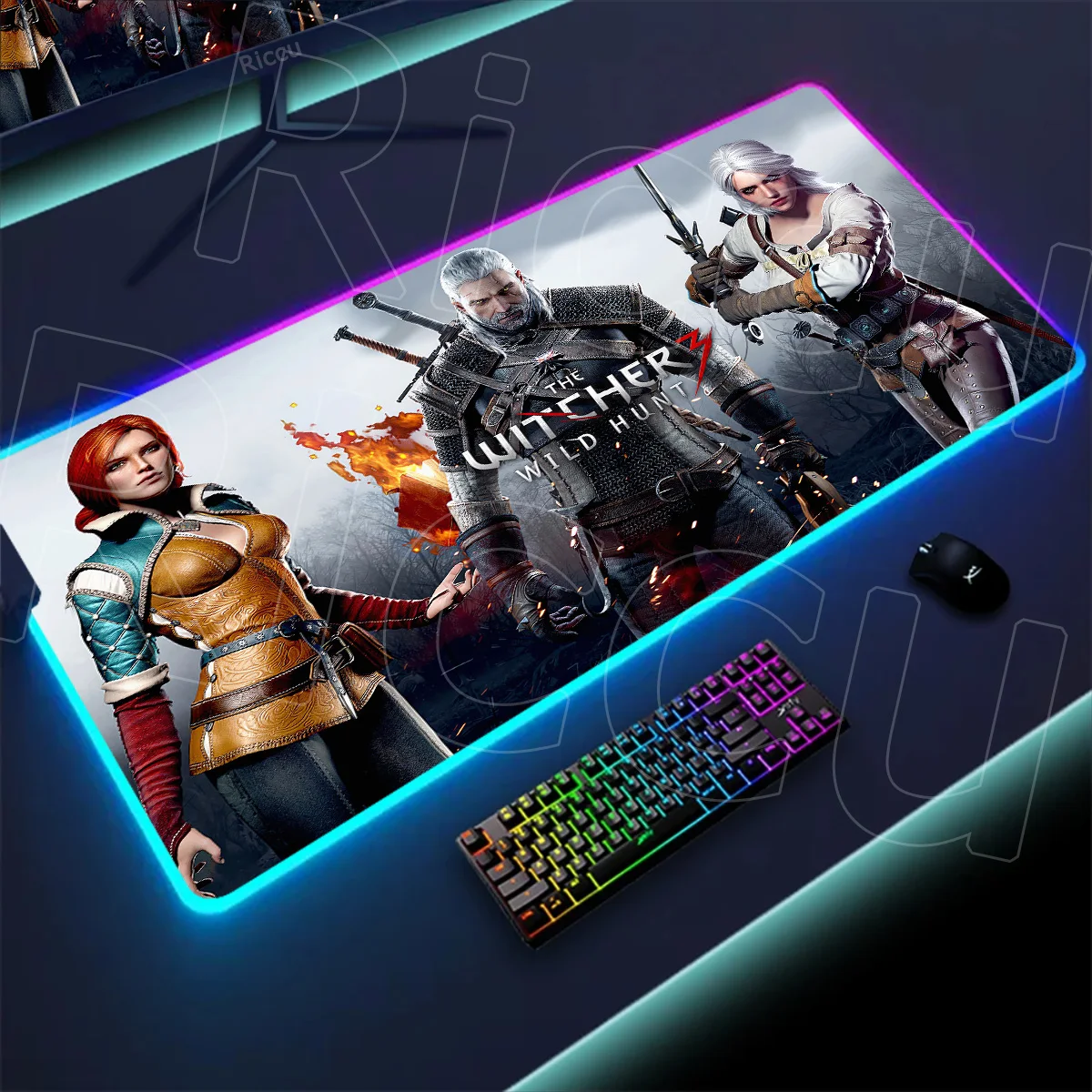 HD Printing XXL Gaming T-The W-Witchers 3 W-Wild H-Hunt RGB Mouse Pad E-sports Non-slip Speed Mousepad Laptop PC Office Desk Mat
HD Printing XXL Gaming T-The W-Witchers 3 W-Wild H-Hunt RGB Mouse Pad E-sports Non-slip Speed Mousepad Laptop PC Office Desk Mat