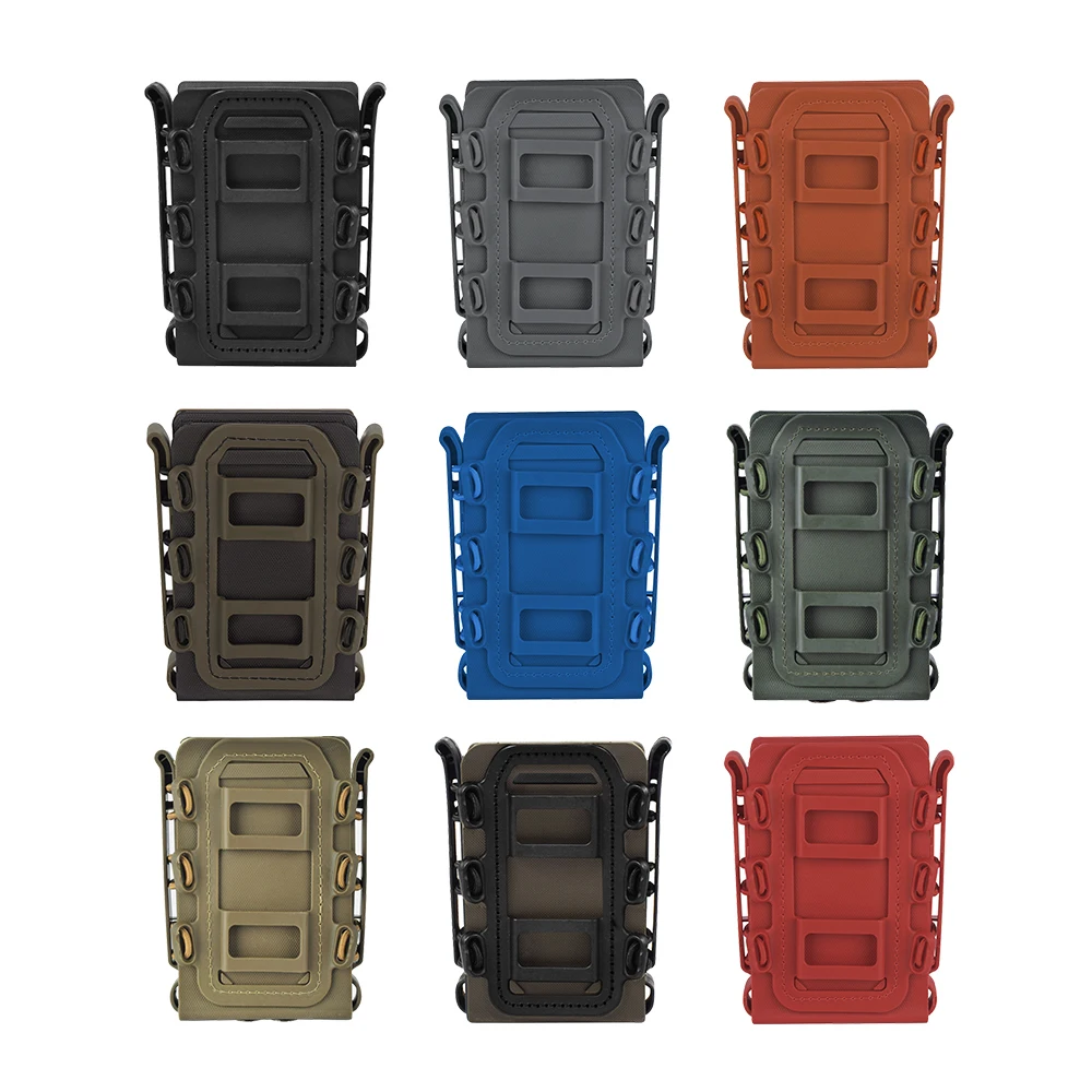 Tactical 5.56 Magazine Pouch MAG Holder Elastic Shock Cord MOLLE Clip For Combat Waist Belt Hunting Accessories
Tactical 5.56 Magazine Pouch MAG Holder Elastic Shock Cord MOLLE Clip For Combat Waist Belt Hunting Accessories