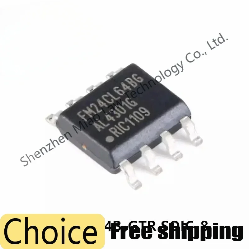 5 PCS FM24CL64B-GTR FM24CL64BG FM24CL64 SOIC-8 64Kbit I2C Interface FRAMFerroelectric Memory 3.0V-3.6V
5 PCS FM24CL64B-GTR FM24CL64BG FM24CL64 SOIC-8 64Kbit I2C Interface FRAMFerroelectric Memory 3.0V-3.6V