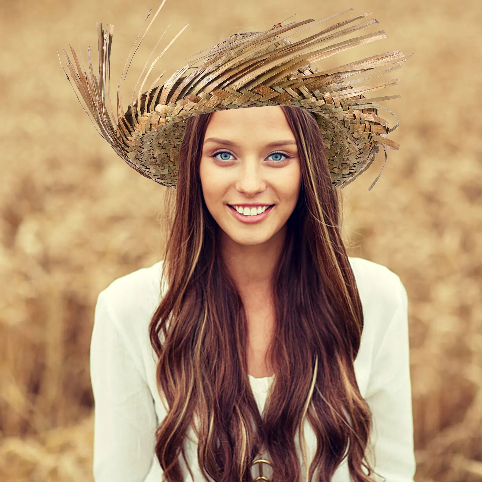 3Pcs Handmade Straw Beach Hats Wide Brim Breathable Sun Hats for Men Women Outdoor Luau Farmer Costume Floppy Straw Hat
3Pcs Handmade Straw Beach Hats Wide Brim Breathable Sun Hats for Men Women Outdoor Luau Farmer Costume Floppy Straw Hat