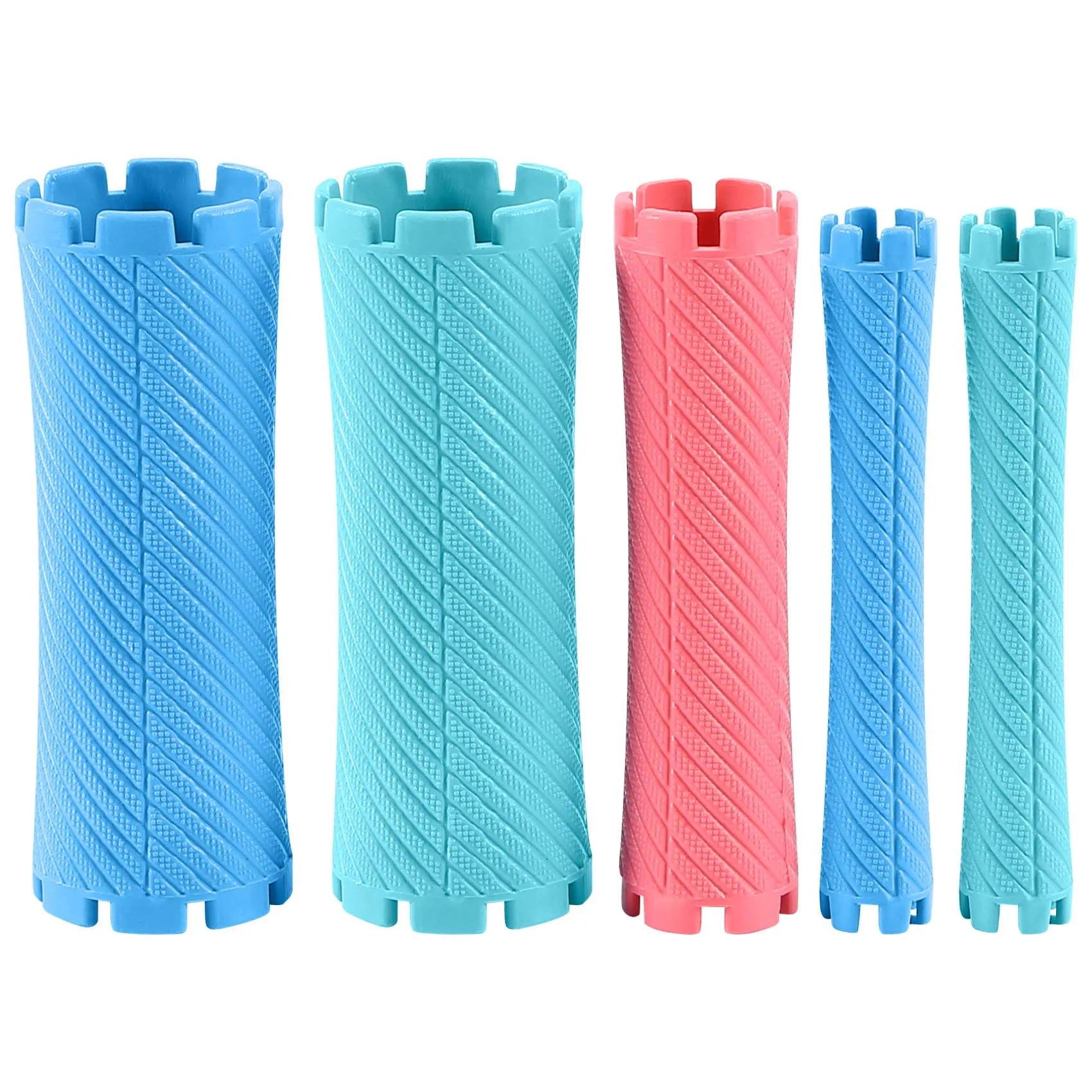 100Pcs/Set 10 Sizes Hair Perm Rods Kit Cold Permanent Bar Plastic Curlers Rollers Set Wave Fluffy Corn Hair Maker Styling
100Pcs/Set 10 Sizes Hair Perm Rods Kit Cold Permanent Bar Plastic Curlers Rollers Set Wave Fluffy Corn Hair Maker Styling
