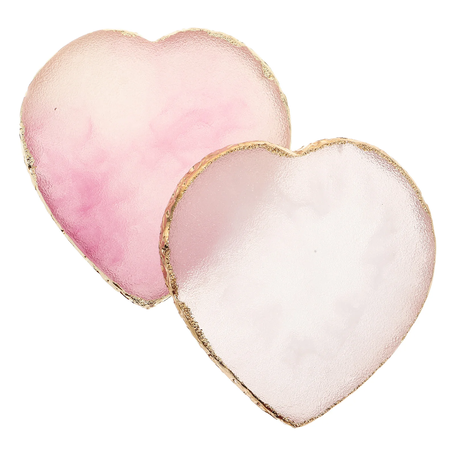 2Pcs Nail Art Palette Heart Shaped Resin Mixing Plate Golden Edge for Professional Salon Use Color Blending Display Tool
2Pcs Nail Art Palette Heart Shaped Resin Mixing Plate Golden Edge for Professional Salon Use Color Blending Display Tool