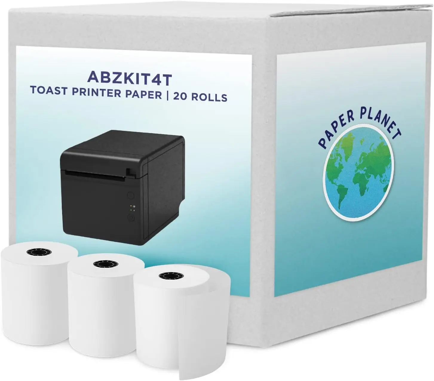 Thermal Paper Rolls for Toast TP200 Printer, 20 Rolls, High Quality, Smudge-Free
Thermal Paper Rolls for Toast TP200 Printer, 20 Rolls, High Quality, Smudge-Free