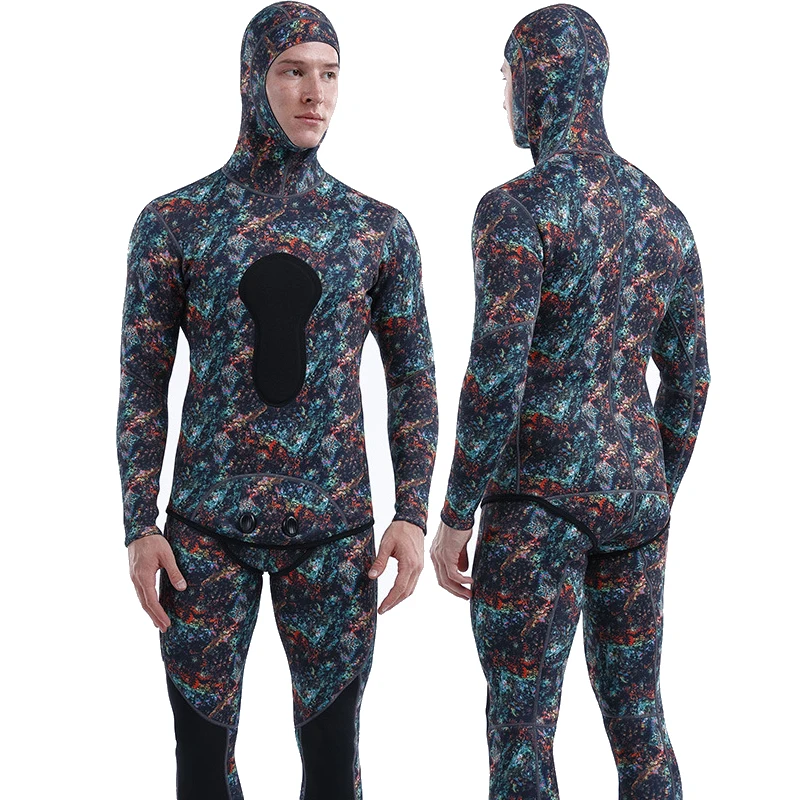 Stylish Wetsuit Men 3mm Neoprene Diving Suit for Swimming Spearfishing with Hood Rubber Keep Warm Winter Swimsuit
Stylish Wetsuit Men 3mm Neoprene Diving Suit for Swimming Spearfishing with Hood Rubber Keep Warm Winter Swimsuit