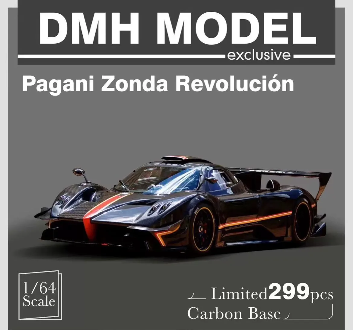 DMH 1:64 Pagani zonda R custom limited edition resin model children's gift toys
DMH 1:64 Pagani zonda R custom limited edition resin model children's gift toys