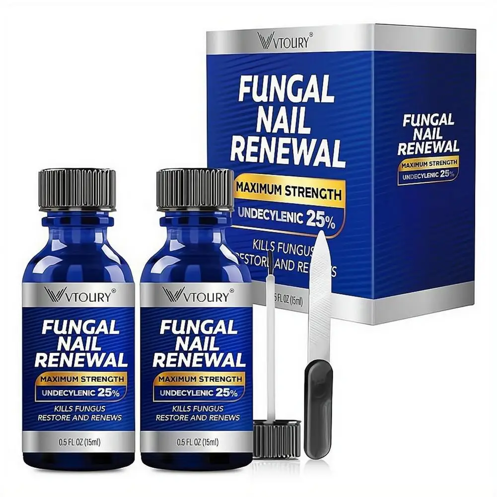 VTROUY Toenail Fungus Treatment Solution with Undecylenic Acid 25% and Tea Tree Oil Extra Strength Promotes Health Nail Renewal
VTROUY Toenail Fungus Treatment Solution with Undecylenic Acid 25% and Tea Tree Oil Extra Strength Promotes Health Nail Renewal