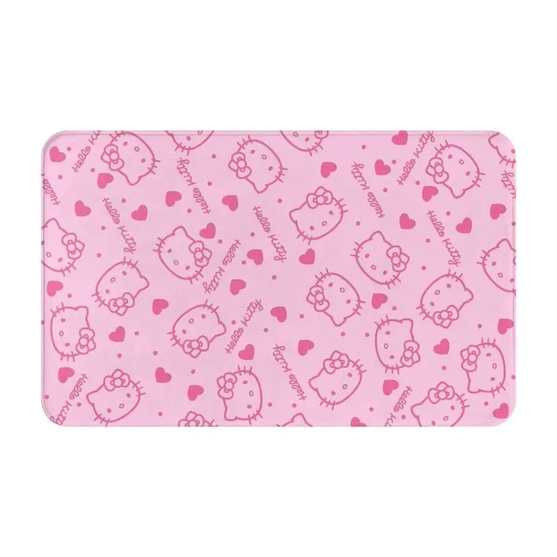 Custom Cartoon Anime Hello Kitty Bow Front Door Mat Anti-Slip Outdoor Waterproof Doormat Kitchen Balcony Entrance Rug Carpet
Custom Cartoon Anime Hello Kitty Bow Front Door Mat Anti-Slip Outdoor Waterproof Doormat Kitchen Balcony Entrance Rug Carpet