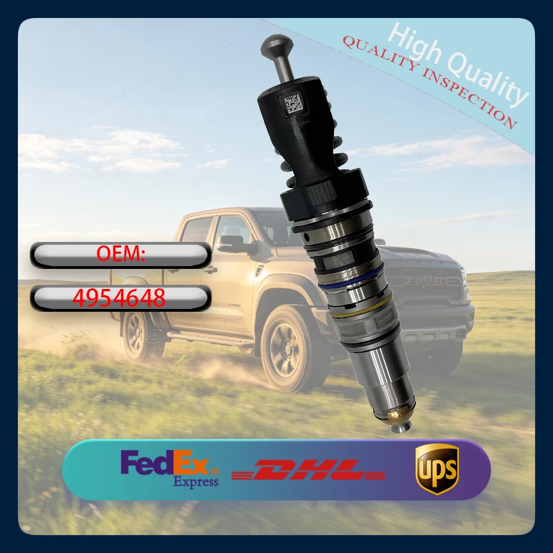 High Pressure Common Rail Fuel Injector OE 4954648 Diesel Injector Assembly for QSX15 ISX15 X15 Engine
High Pressure Common Rail Fuel Injector OE 4954648 Diesel Injector Assembly for QSX15 ISX15 X15 Engine