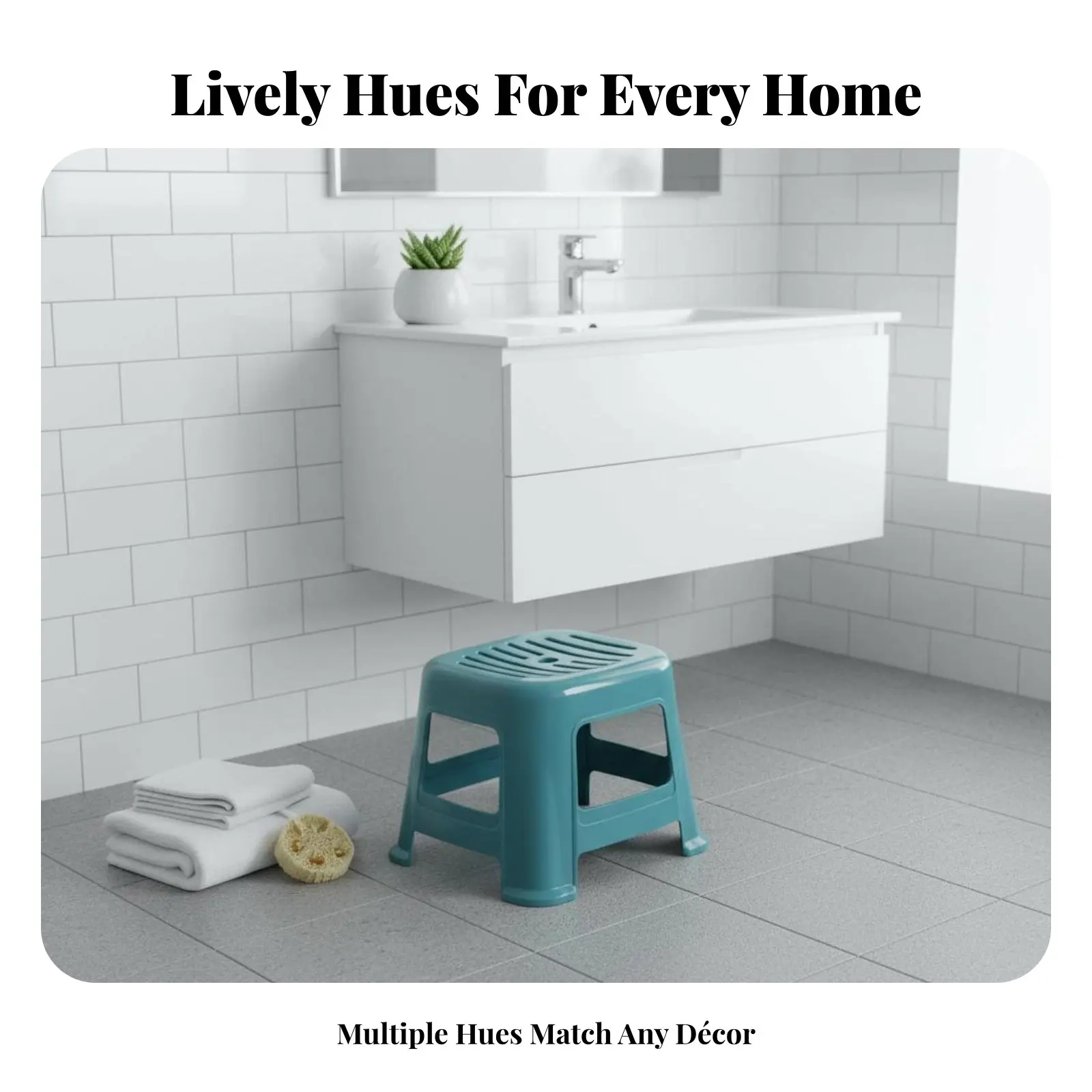 Perforated Plastic Stool Hollowed-openwork Design Footstool Non-Slip sturdyDuty for children, Adults, Bathroom, Kitchen, Bedroom
Perforated Plastic Stool Hollowed-openwork Design Footstool Non-Slip sturdyDuty for children, Adults, Bathroom, Kitchen, Bedroom