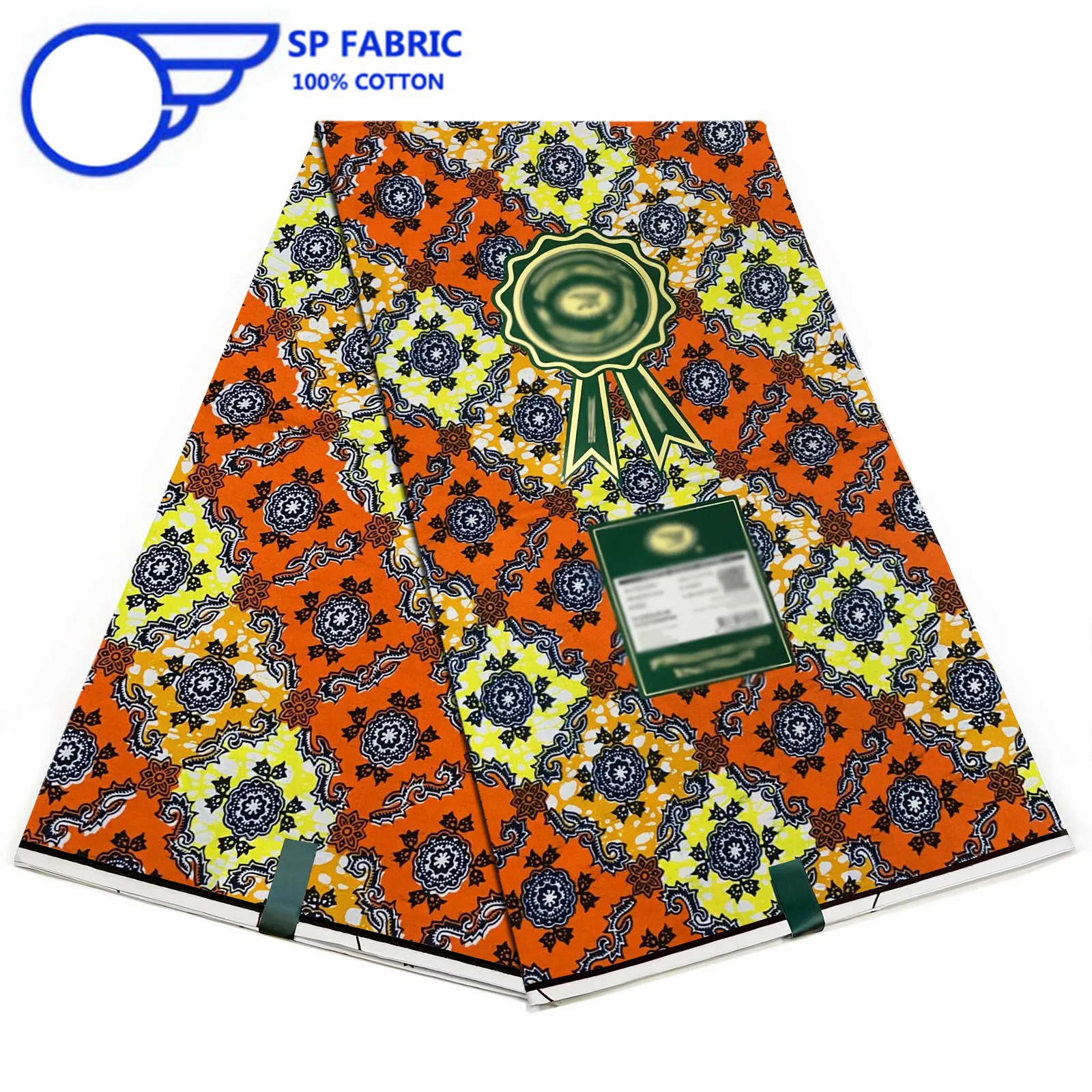 100% Original Super Ankara Wax Print Cotton Fabric From Holland 6 Yards Real Soft Dutch African Batik Cloth For Sewing LSP-115
100% Original Super Ankara Wax Print Cotton Fabric From Holland 6 Yards Real Soft Dutch African Batik Cloth For Sewing LSP-115