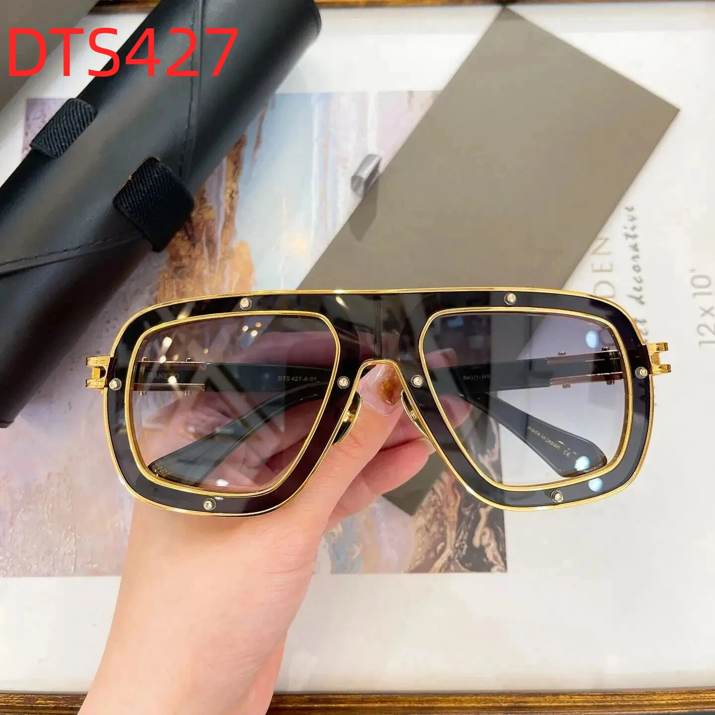 New DT RAKETO DTS427 Premium Acetate Frame Stylish Womens Sunglasses Leisure UV400 Polarized Luxury Men's Sun Glasses With Box
New DT RAKETO DTS427 Premium Acetate Frame Stylish Womens Sunglasses Leisure UV400 Polarized Luxury Men's Sun Glasses With Box