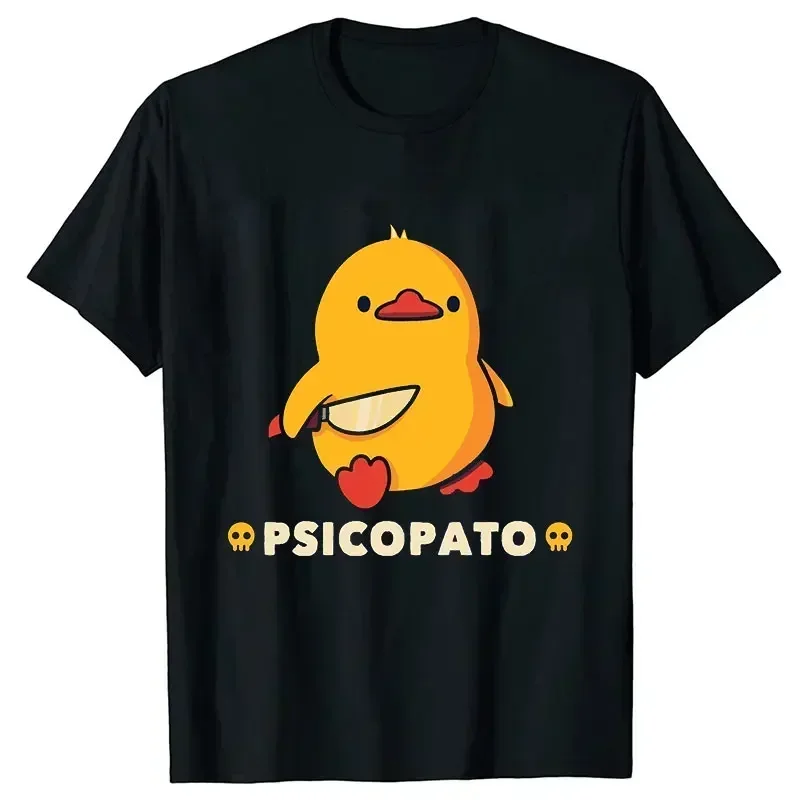PSICOPATO Graphic Print Cotton T-shirt Unisex Men Women Summer Short Sleeve Fashion Brand Tee Luxury Casual Streetwear Y2k+ Tops
PSICOPATO Graphic Print Cotton T-shirt Unisex Men Women Summer Short Sleeve Fashion Brand Tee Luxury Casual Streetwear Y2k+ Tops