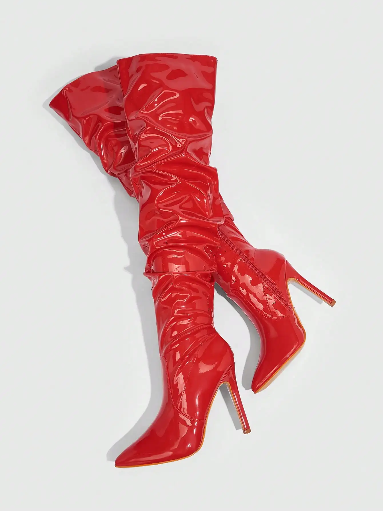 CUCCOO SZL Women's Sexy Red Stiletto High Heel Boots, Autumn Boots, Party & Dance Wear, Wide Leg Wrinkled Over The Knee Boots Spring Shoes Spring Break Easter For Christmas Spring Shoes
CUCCOO SZL Women's Sexy Red Stiletto High Heel Boots, Autumn Boots, Party & Dance Wear, Wide Leg Wrinkled Over The Knee Boots Spring Shoes Spring Break Easter For Christmas Spring Shoes