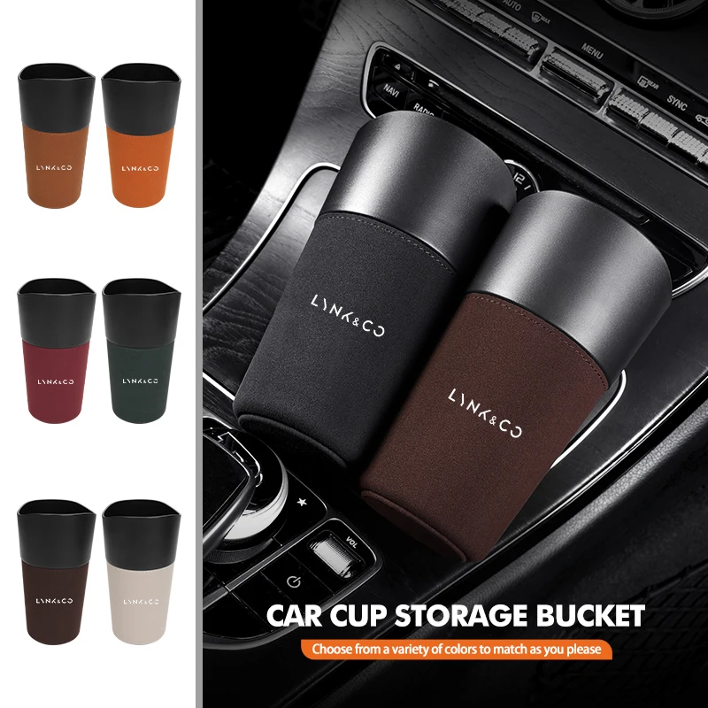 PU Leather Car Trash Can Waterproof Storage Cup Umbrella Holder Auto Interior Accessories With LYNK&CO Logo Fit LYNK CO 01 02 03
PU Leather Car Trash Can Waterproof Storage Cup Umbrella Holder Auto Interior Accessories With LYNK&CO Logo Fit LYNK CO 01 02 03