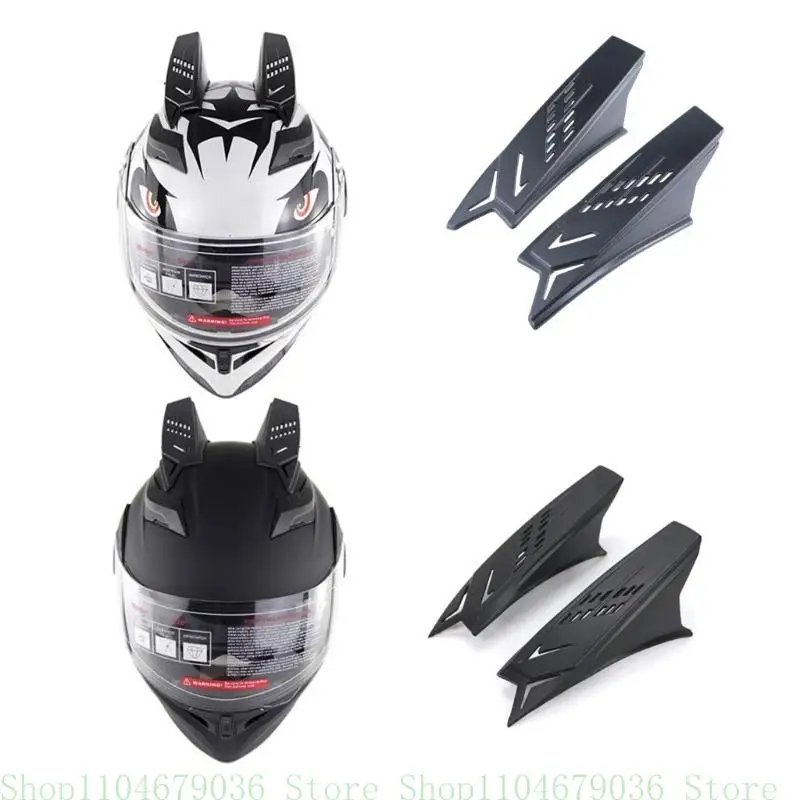 652F Motorcycle Helmet Horns Punk Scooter Motorbike Helmet Horn Accessories for for Icom Arai Tanked Shark Yoh
652F Motorcycle Helmet Horns Punk Scooter Motorbike Helmet Horn Accessories for for Icom Arai Tanked Shark Yoh