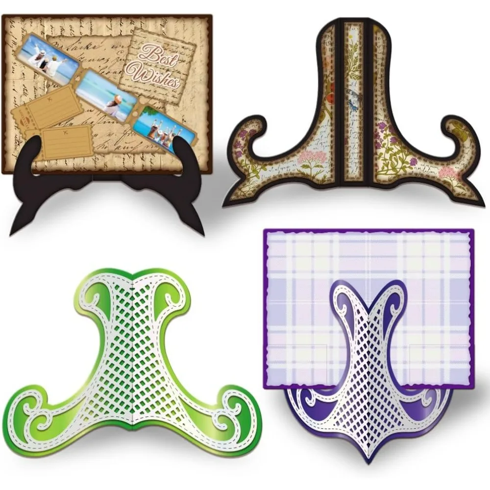 Easel Card Holder Cutting Dies for Card Making Photo Holder Metal Die Cuts Cutting Dies Template DIY Scrapbooking Embossing
Easel Card Holder Cutting Dies for Card Making Photo Holder Metal Die Cuts Cutting Dies Template DIY Scrapbooking Embossing