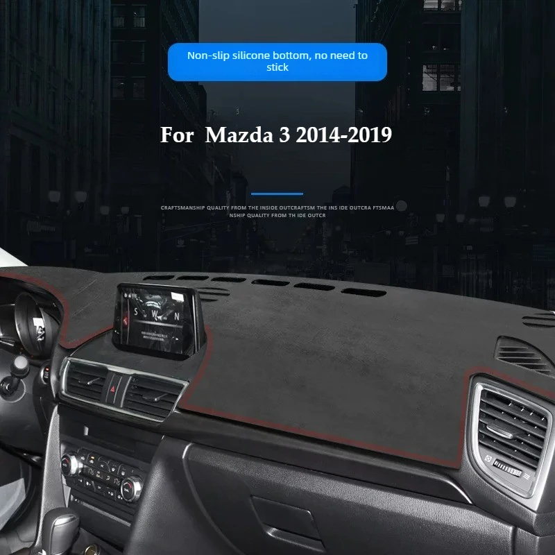 For Mazda 3 Axela 2014-2024 Dashboard Sunshade Mat Center Console Anti-Slip Light Shield Pad Car Interior Accessories Tools
For Mazda 3 Axela 2014-2024 Dashboard Sunshade Mat Center Console Anti-Slip Light Shield Pad Car Interior Accessories Tools